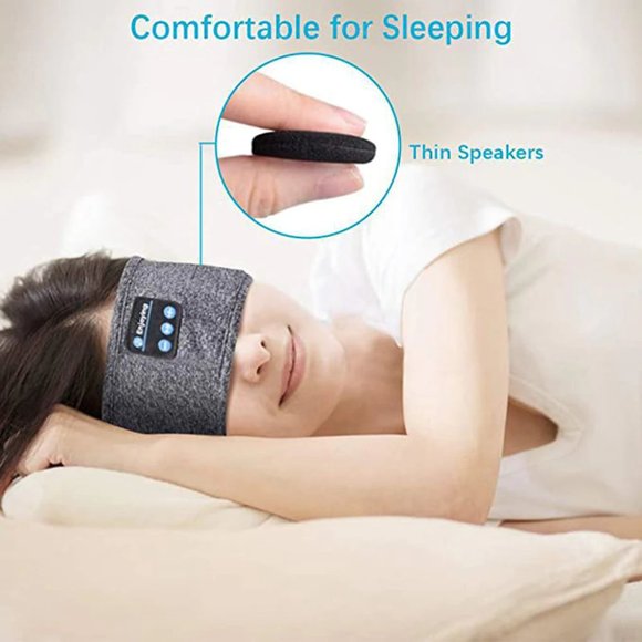 Wireless Bluetooth Sports Headband/Sleep Mask - Picture 5 of 9